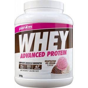 Per4m Whey Advanced Protein (2010g) Neapolitan Ice Cream - Eiwitten - Eiwit Mix