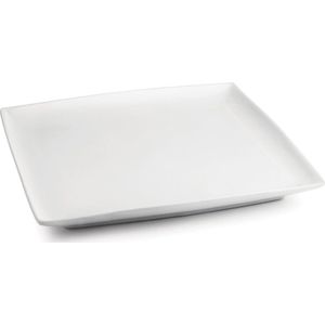 Yong Squito Dinerbord - 18 x 18 cm - Plat - Wit