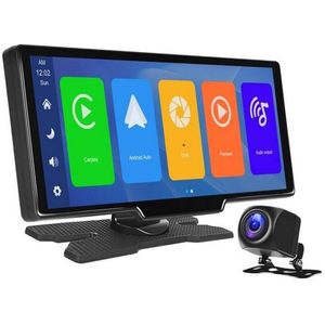 Podofo - A3073 - Auto Scherm - 9.3 Inch - Inclusief Voor- en Achtercamera