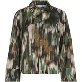 Vila - Vimallo - Blouse - Groen - Lange Mouwen