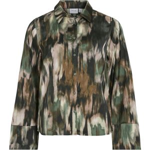 Vila - Vimallo - Blouse - Groen - Lange Mouwen