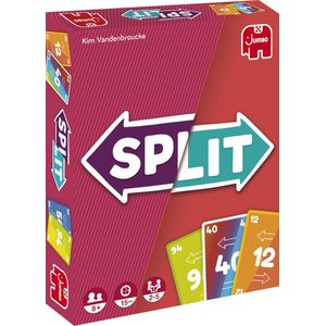Jumbo Split - Snel Kaartspel voor het Hele Gezin - 2-5 Spelers - Vanaf 8 Jaar
