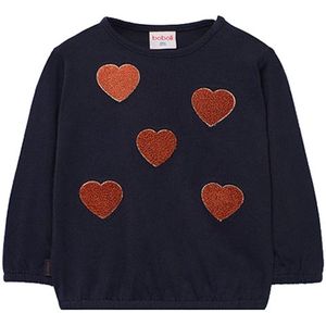 Boboli Knit T-shirt Met Lange Mouwen Blauw 24 Months Jongens,Meisjes