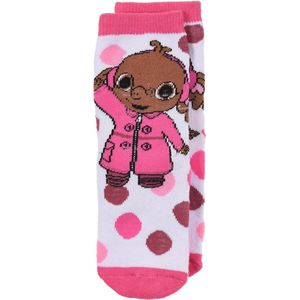 Bing Bunny - Bing Bunny anti slip Sokken - meisjes - wit - Maat 19/22