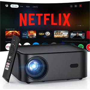 Azomor® Geavanceerde 4K-projector voor thuisbioscoop met Dolby Audio en WiFi6