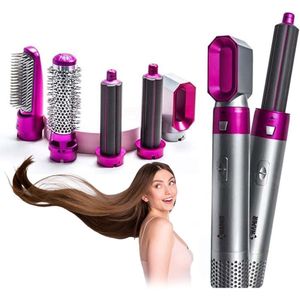 levanda airstyler multistyler met 4 opzetstukken krulborstel, stijlborstel en haardroger met borstel