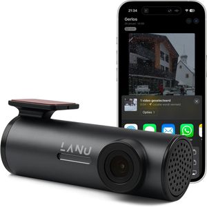 Dashcam PRO WiFi - Full HD - WiFi App - Dashcam voor auto - Loop recording - Nachtzicht - Botsingdetectie - 64Gb SD-kaart