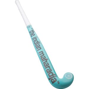 The Indian Maharadja Solid 20-36.5 inch-carbon 20 Hockeystick Unisex - aqua