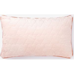 Sissy-Boy - Lichtroze quilted kussen met hartjes