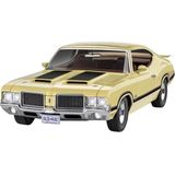 1:25 Revell 07695 1971 Oldsmobile 442 Coupe Plastic Modelbouwpakket