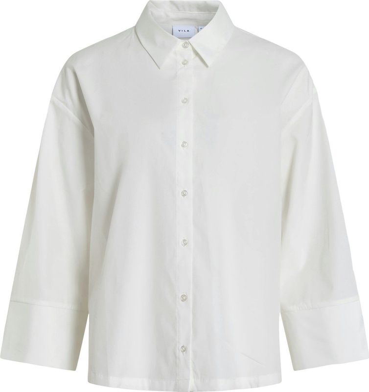 VILA - VIBELFIE - Overhemd - Dames - 7/8 Mouwen - Regular Fit