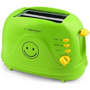 Esperanza EKT003 SMILEY - toaster 3 IN 1 - groen 750W