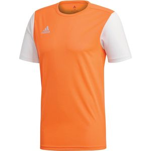 adidas Estro 19  Sportshirt - Maat 140  - Jongens - oranje/wit