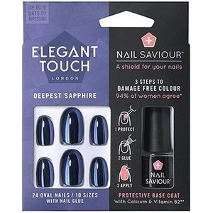 Elegant Touch - False Nails - Cadeauset - Deepest Sapphire