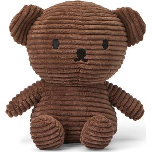 Bon Ton Toys Nijntje - Boris Bear ECO Corduroy Brown - 17 cm - 7''