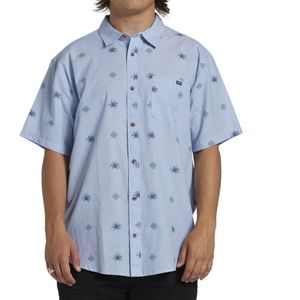 Billabong Sundays Mini Overhemd Met Korte Mouwen Blauw L Man