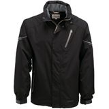PXE-PRO - Ademend Jack - Zwart - Lichtgewicht Fleece - Reflecterende Print