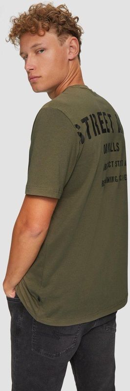 T-shirt - Print - Katoen - Zwart