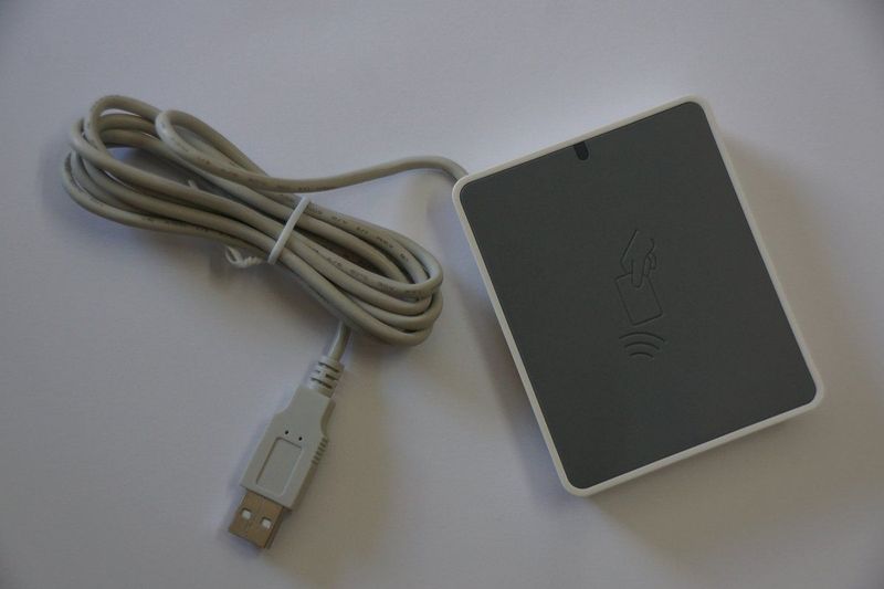 Identiv - uTrust 3700F CIE 3.0 - Elektronische ID-kaartlezer - Voor toegang tot INPS en INAIL