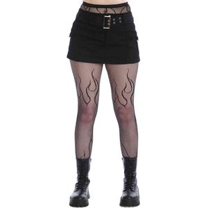 Banned - Ursula Cargo Korte rok - XL - Zwart