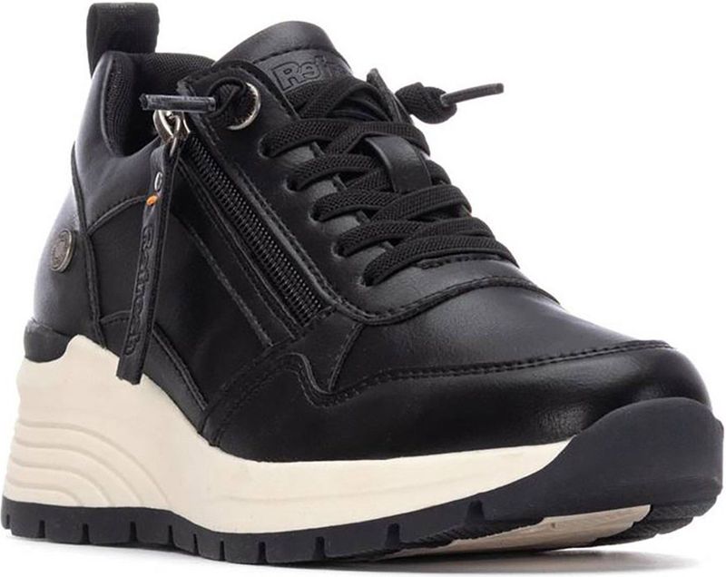 Refresh - 172938 - Sneakers - Zwart - Slip-On met Hoge Schacht