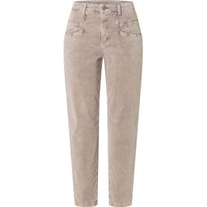 MAC • bruine Rich Carrot velvet jeans • maat 36