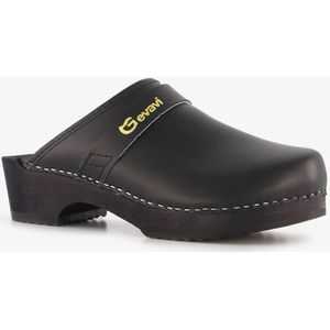 Gevavi - Klompen - Zwart - Leer/Rubber
