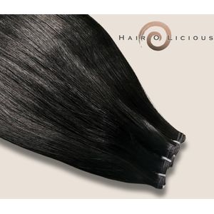 Genius Weft | Europees Haar | #1, Lengte-55cm/22"", Gewicht-20 gram