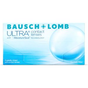 Bausch + Lomb - ULTRA - Maandlenzen - Transparant - Samfilcon A