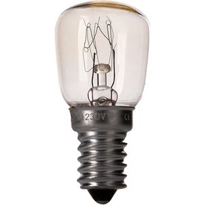 Spectrum - Koelkastlamp/Ovenlamp E14 - 25W - 2200K - 100lm - 230V - Temperatuur tot 300 graden