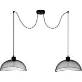 EGLO Pompeya - Hanglamp - E27 - 139 cm - Zwart