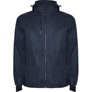Donkerblauwe gewatteerde outdoorjas 'Alaska' merk Roly maat 3XL