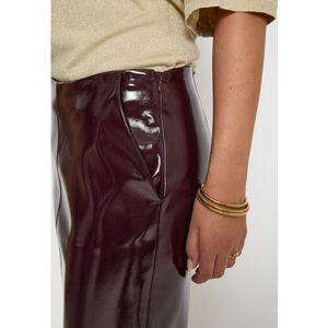 Peppercorn Lucinda Vegan Skirt Tawny Port