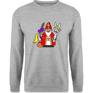 Sinterklaas Met Helpers | Grappig Kerstmis Sweater Heren