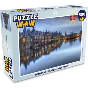Puzzel Den Haag - Water - Parlement - Legpuzzel - Puzzel 500 stukjes
