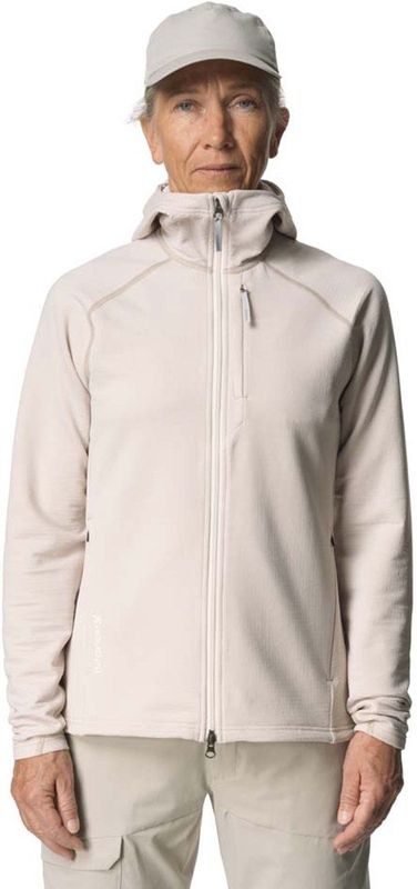 Houdini Aero Hoodie Beige XS Vrouw