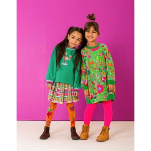 Oilily Musica - Maillot - Meisjes - Katoen Met Stretch - Geel - 152/12yr