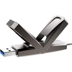 512GB Portable SSD met Type-C en USB 3.2 - Snelle Externe Solid State Drive