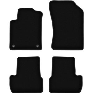 BASIC zwarte veloursmatten voor: Citroen C3 II hatchback (2009-2016)