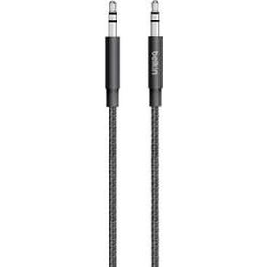 Belkin MIXIT Metallic 3.5 mm AUX-kabel - 1,2 meter - Zwart