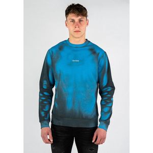 Sea'sons Trui Sweater Dark Grey Blue Mannen Maat - M