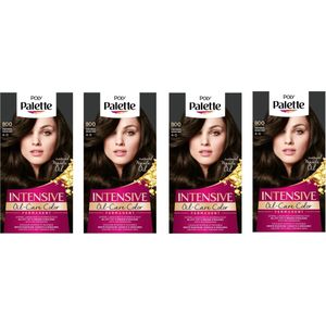 Schwarzkopf Poly Palette - Haarverf - 800 - Donkerbruin - 115ml x 4