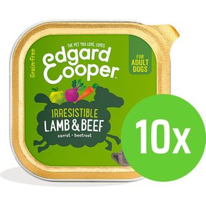 Edgard & Cooper Adult Lamb & Beef 150 gram - 10 kuipjes