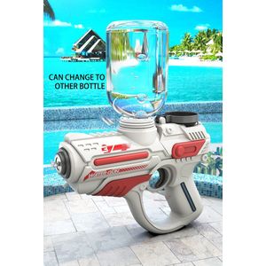 Automatische Waterpistool Kinderen Hogedruk Buiten Tuin strand Grote Capaciteit Water Zwembad Zomer Speelgoed Voor Kinderen Rood