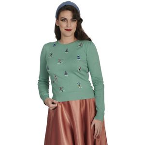 Trui dames - Banned Retro - Blauw