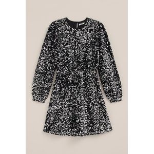 WE Fashion Meisjes jurk met pailletten