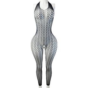 BamBella ® - Panty pak -Onesize - body suit - Dames - Onesize - Erotische jumpsuit van kant lingerie zwart