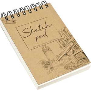 Craft Sensations Sketch Pad 11x16,5cm 80 sheet 120 Grams