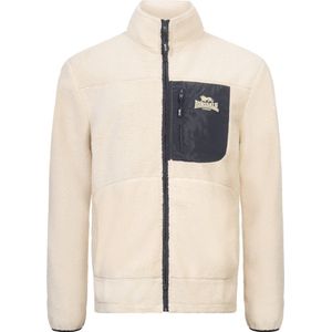 Lonsdale - Lartington - Sherpa Jacke - Ecru/Navy - Normale Passform