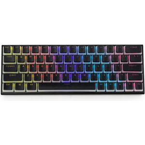 60% Mechanisch Gaming Keyboard – Pudding keycaps - RGB - Bedraad
